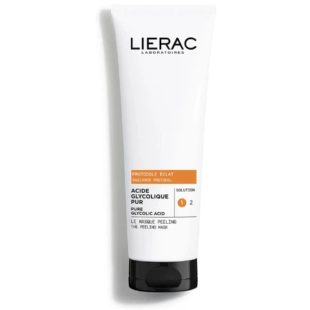 Lierac Protocole Activación de la luminosidad, mascarilla peeling con ácido glicólico, 75 ml