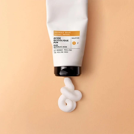 Lierac Protocole Activación de la luminosidad, mascarilla peeling con ácido glicólico, 75 ml