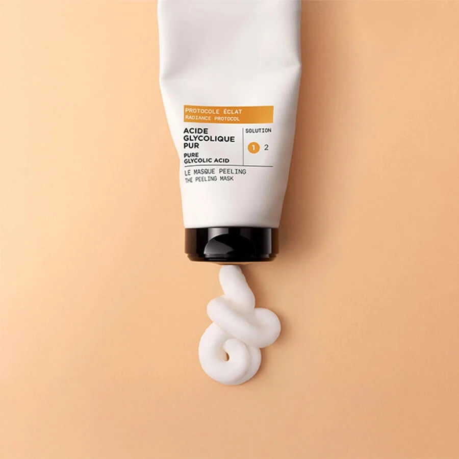 Lierac Protocole Activación de la luminosidad, mascarilla peeling con ácido glicólico, 75 ml