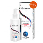 Dermena Hair Care Men, shampoo inibitore della caduta dei capelli, 200 ml + lozione stimolante della caduta e della ricrescita dei capelli, 150 ml in omaggio Dermena Hair Care Men, shampoo inibitore della caduta dei capelli, 200 ml + lozione stimolante della caduta e della ricrescita dei capelli, 150 ml in omaggio