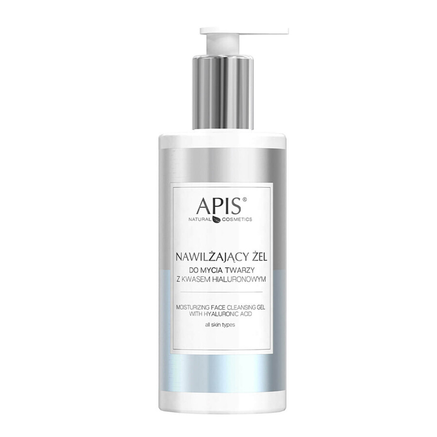 Apis kit, hydraterende gezichtsgel met hyaluronzuur, 300 ml + actieve vochtinbrengende crème 30+, 50 ml + enzymatische gezichtsscrub, 100 ml gratis