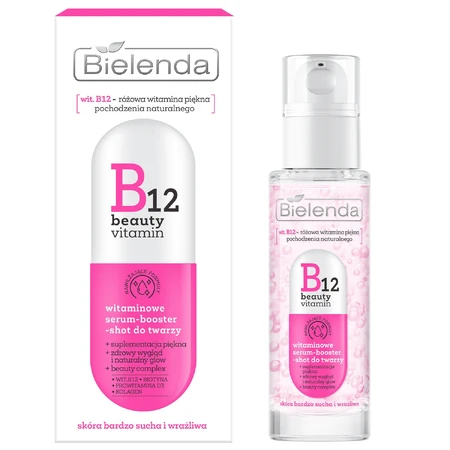 Bielenda B12 Beauty Vitamin, vitamin serum-booster for face, 30 ml