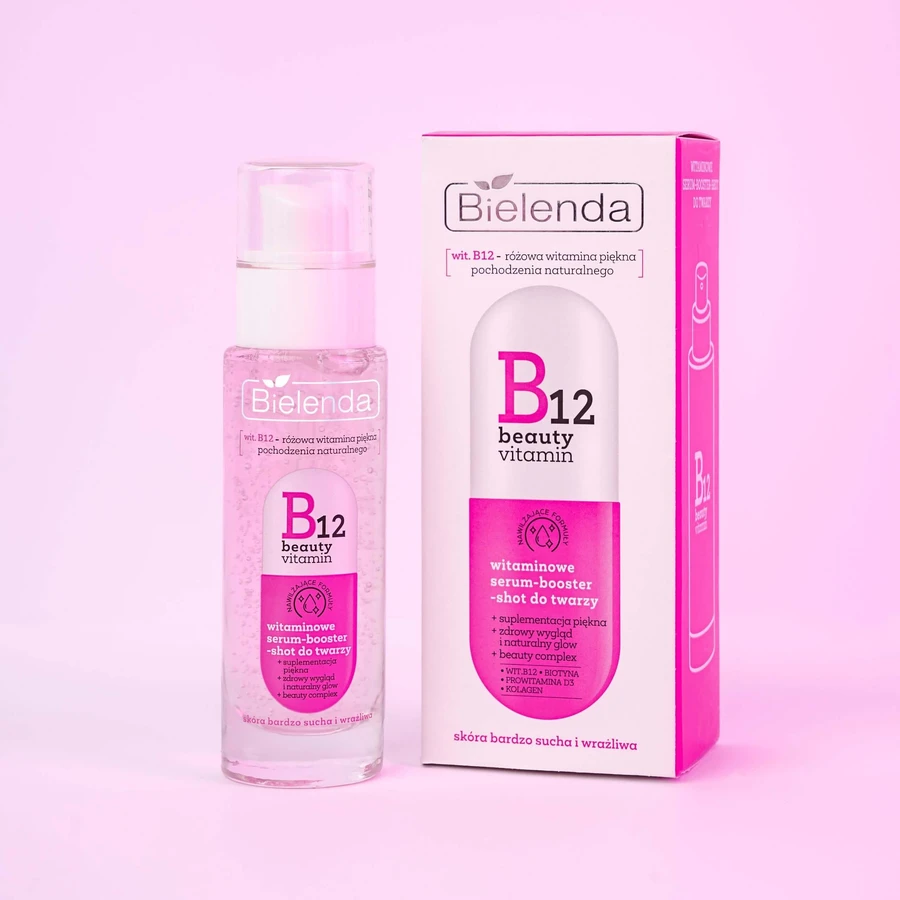 Bielenda B12 Beauty Vitamin, vitamin serum-booster for face, 30 ml