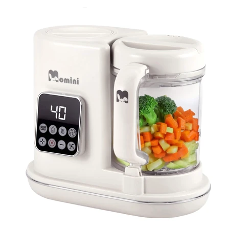 Momini MiniChef, Dampf-Multimixer mit Flaschenwärmerfunktion 7in1