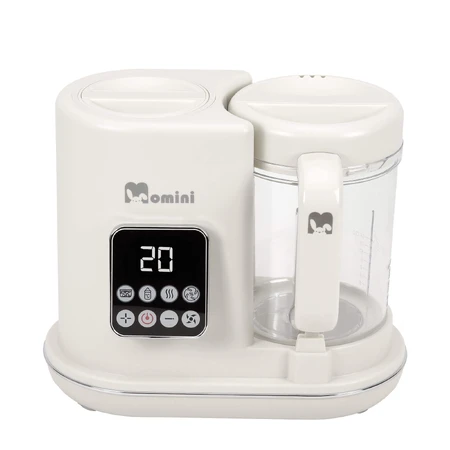 Momini MiniChef, Dampf-Multimixer mit Flaschenwärmerfunktion 7in1