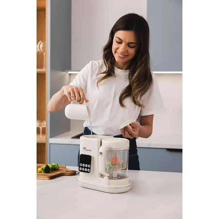 Momini MiniChef, Dampf-Multimixer mit Flaschenwärmerfunktion 7in1