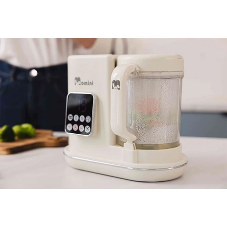 Momini MiniChef, Dampf-Multimixer mit Flaschenwärmerfunktion 7in1