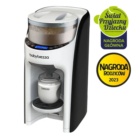 Baby Brezza Formula Pro Advanced, distributeur de lait, blanc et noir