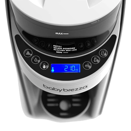 Baby Brezza Formula Pro Advanced, distributeur de lait, blanc et noir