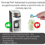 Baby Brezza Formula Pro Advanced, dispensador de leche, blanco y negro Baby Brezza Formula Pro Advanced, dispensador de leche, blanco y negro