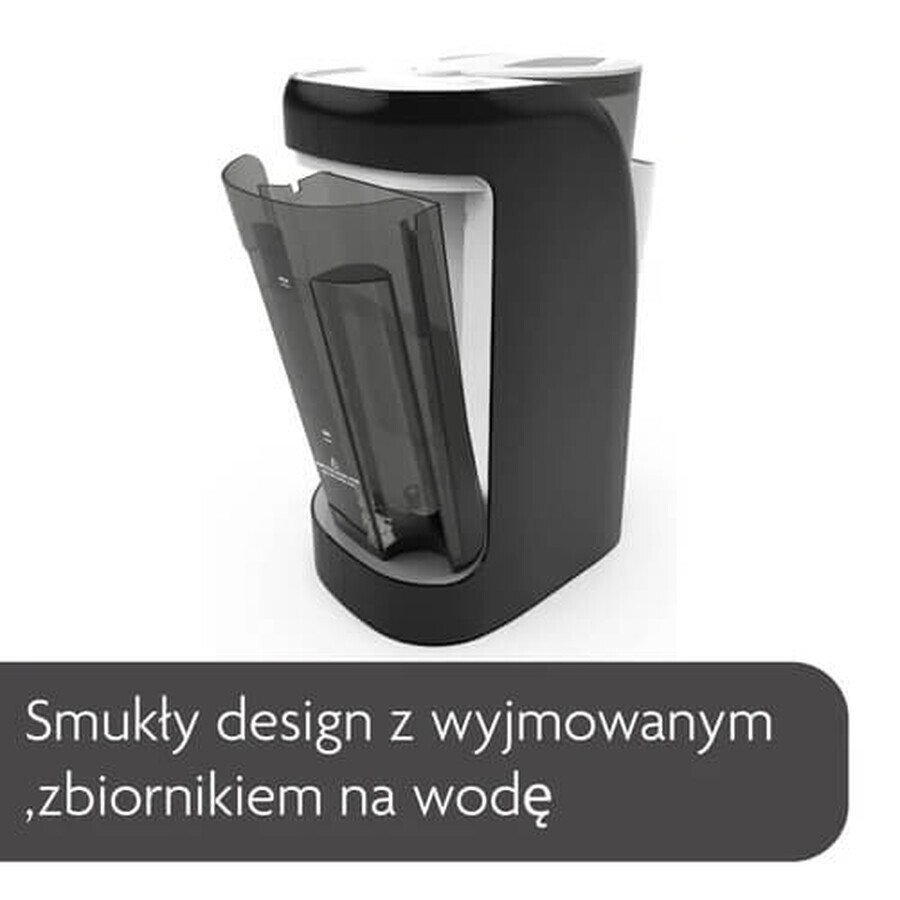 Baby Brezza Formula Pro Advanced, dispensador de leche, blanco y negro