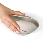 BabyOno, silicone bowl with suction cup, beige, from 6 months, 1 piece DAMAGED PACKAGE