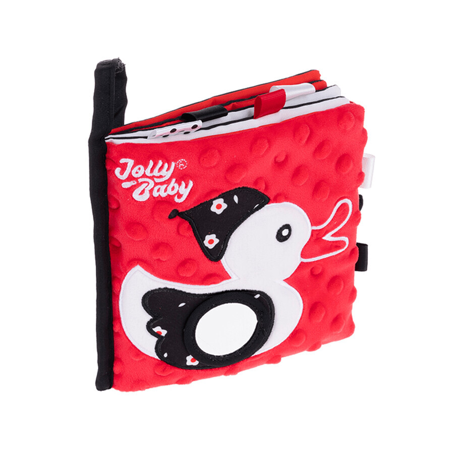 Dumel Jolly Baby, carte senzorială, ferma senzorială, de la naștere, 1 buc