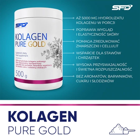 SFD Collagen Pure Gold, 500 g