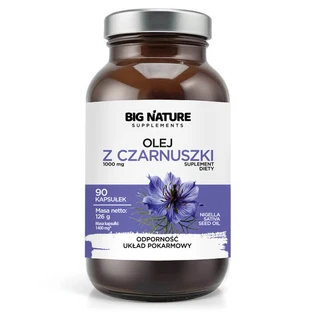Big Nature Schwarzkümmelöl, 90 Kapseln