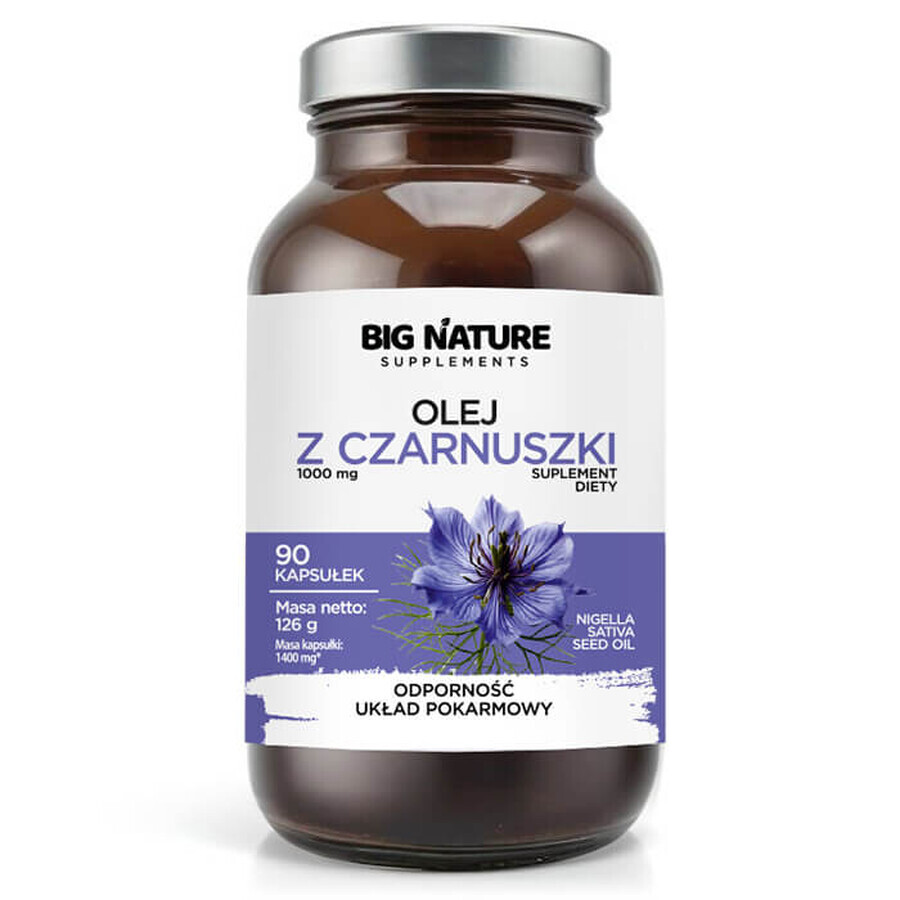 Big Nature Nigella Oil, 90 capsules