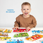 CzuCzu Primo Puzzle Veicoli, puzzle per bambini, da 2 anni, 28 elementi CzuCzu Primo Puzzle Veicoli, puzzle per bambini, da 2 anni, 28 elementi