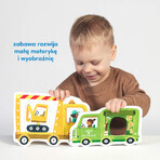 CzuCzu Primo Puzzle Veicoli, puzzle per bambini, da 2 anni, 28 elementi CzuCzu Primo Puzzle Veicoli, puzzle per bambini, da 2 anni, 28 elementi