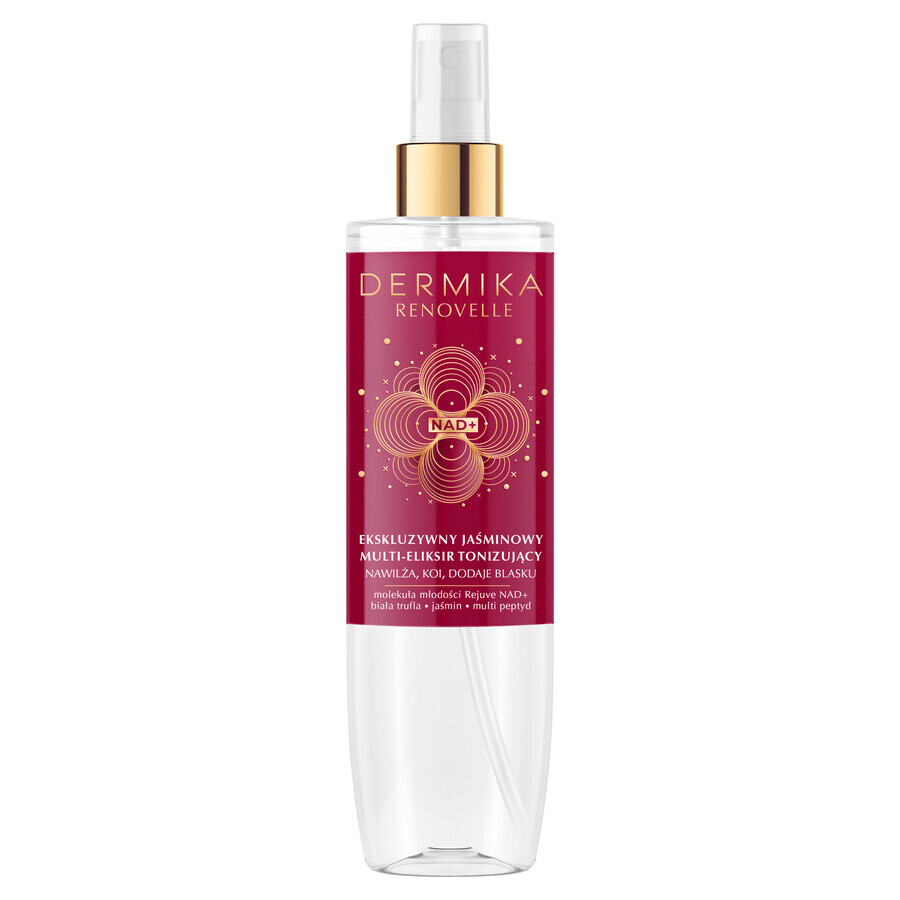 Dermika Renovelle, esclusivo tonico multi-elisir al gelsomino, 200 ml