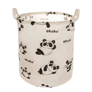 Ackuku, collapsible toy basket, panda, 1 piece