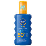 Nivea Sun Kids Protect & Care 5in1, spray de protecție solară pentru copii, cu decolorare, SPF 50+, 200 ml + joc Dobble gratuit Nivea Sun Kids Protect & Care 5in1, spray de protecție solară pentru copii, cu decolorare, SPF 50+, 200 ml + joc Dobble gratuit
