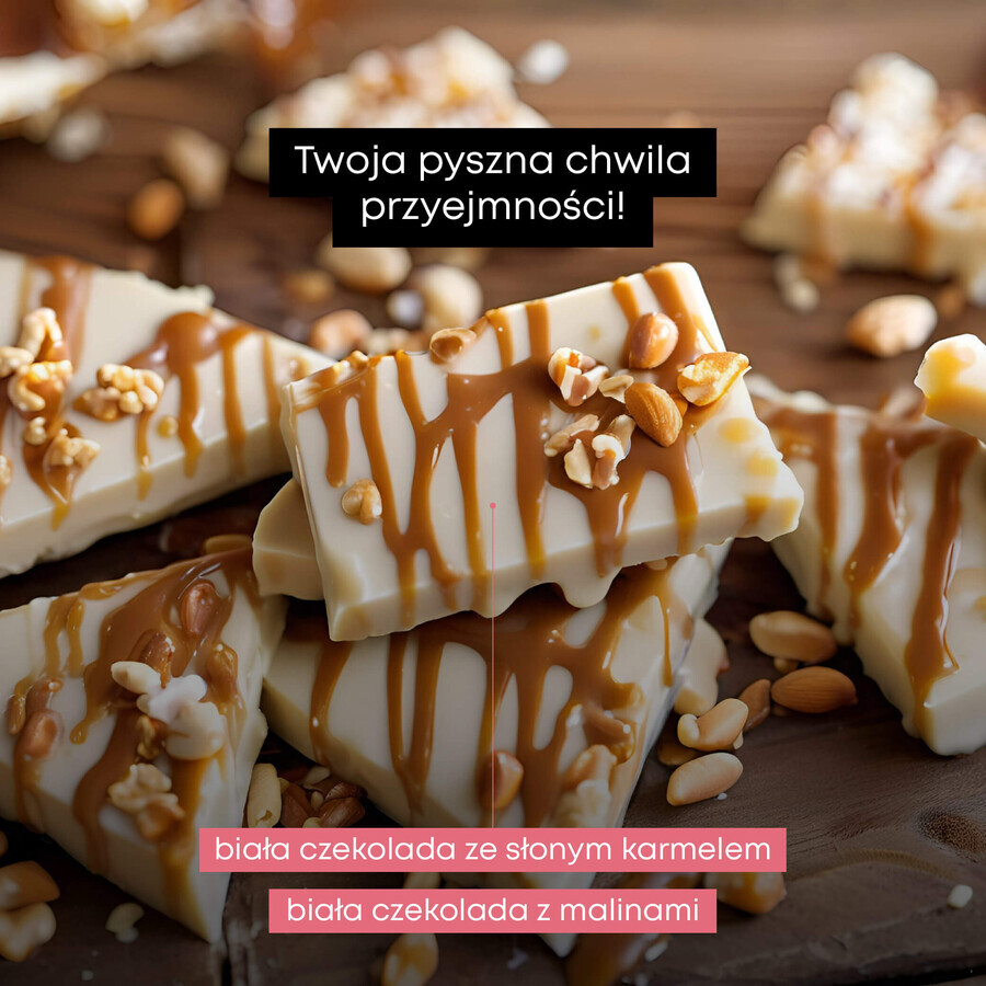 Supersonic Tube of Power, peanut cream, flavor white chocolate with caramel, 50 g