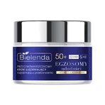 Bielenda Exosomas de Juventud 50+, crema reafirmante antiarrugas, iluminadora hiperpigmentación, 50 ml