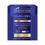 Bielenda Exosomas de Juventud 50+, crema reafirmante antiarrugas, iluminadora hiperpigmentación, 50 ml