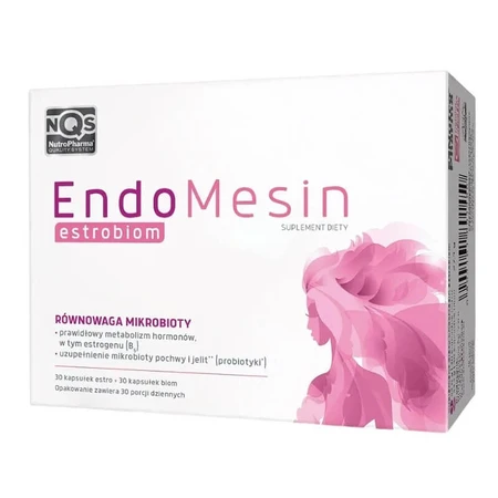 EndoMesin Estrobiom, 30 cápsulas estro + 30 cápsulas biom