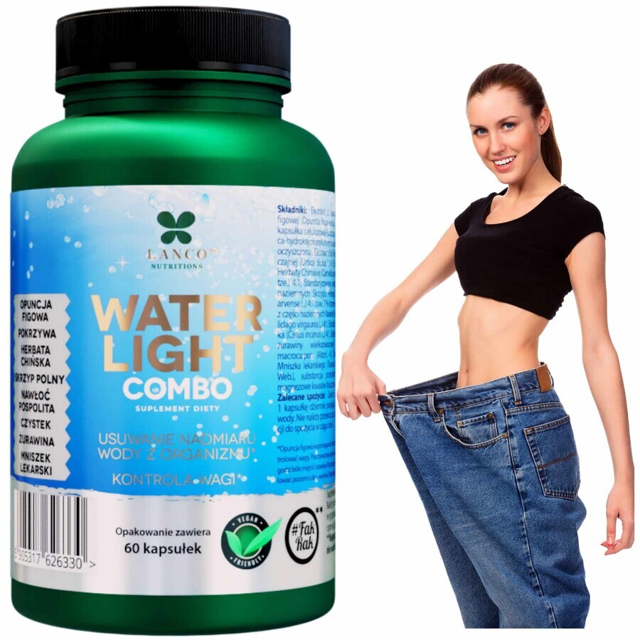 Lanco Nutritions Water Light Combo, 60 capsule