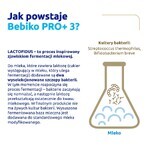 Set Bebiko Pro+ 3 Nutriflor Pro+, latte modificato, oltre 1 anno, 3 x 700 g + Ziajka, gel lavante per corpo e capelli per bambini, oltre 6 mesi, 400 ml in omaggio