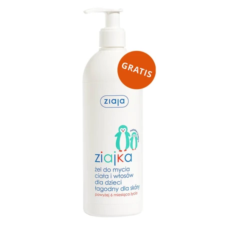 Set Bebiko Pro+ 3 Nutriflor Pro+, modifizierte Milch, ab 1 Jahr, 3 x 700 g + Ziajka, Körper- und Haarwaschgel für Kinder, ab 6 Monate, 400 ml gratis