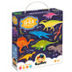 CzuCzu Grr Dinosaurs, puzzel voor kinderen, vanaf 4 jaar, 60 elementen