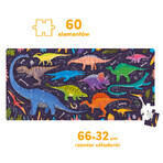 CzuCzu Grr Dinosaurs, puzzle for children, from 4 years old, 60 elements CzuCzu Grr Dinosaurs, puzzle for children, from 4 years old, 60 elements