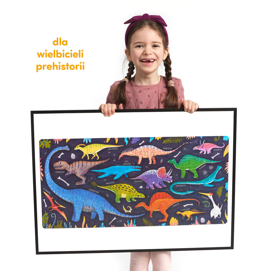 CzuCzu Grr Dinosaurs, puzzle for children, from 4 years old, 60 elements
