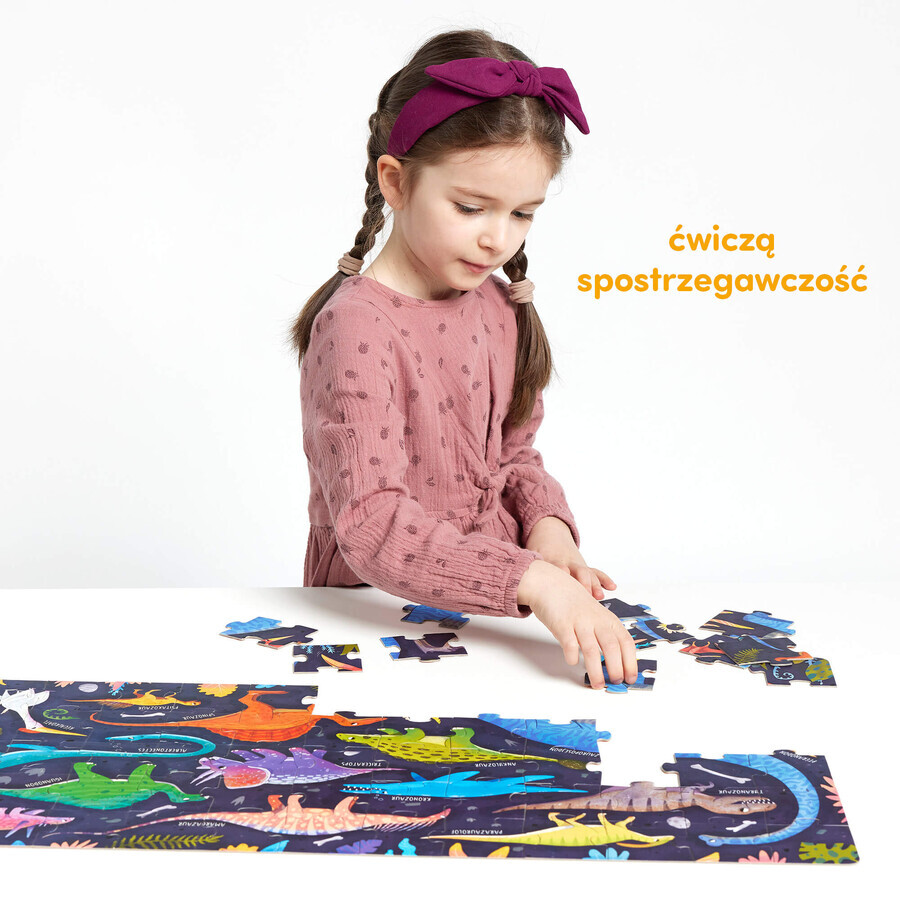 CzuCzu Grr Dinosaurs, puzzle for children, from 4 years old, 60 elements