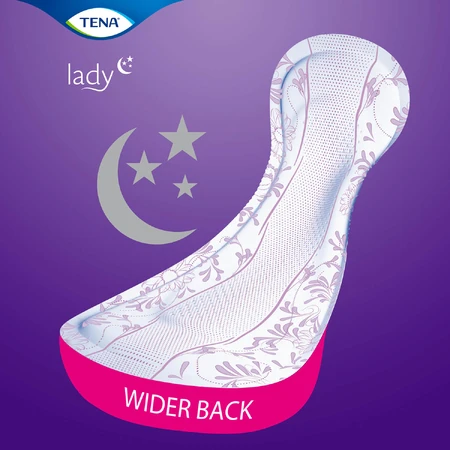 Set Tena Lady, urologische Damenbinden, Maxi Night, 6 x 6 Stück