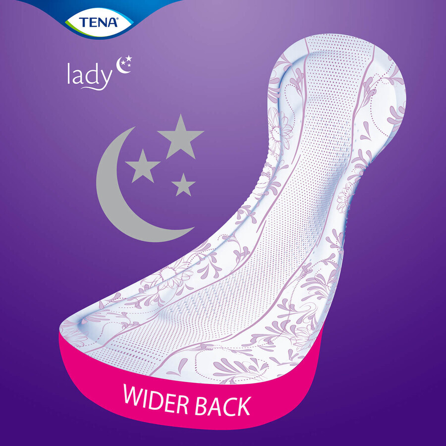 Set Tena Lady, prosoape sanitare urologice, Maxi Night, 6 x 6 buc