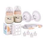 Momini MilkySilky, electronic breast pump, double, 4-phase