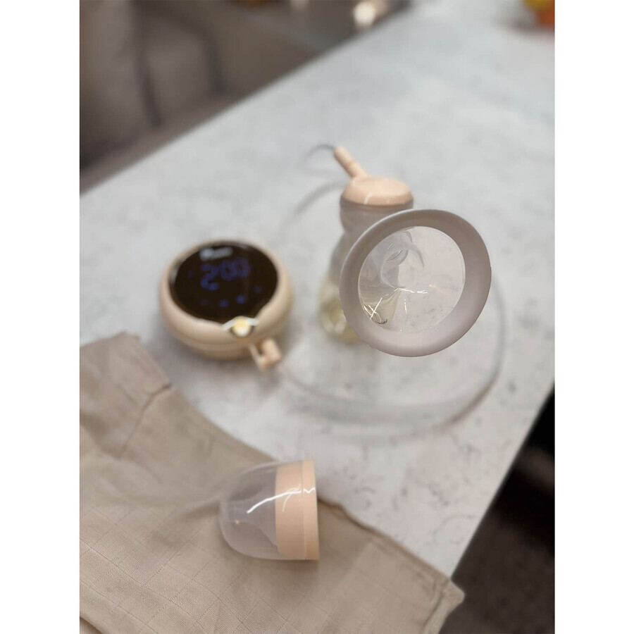 Momini MilkySilky, electronic breast pump, double, 4-phase