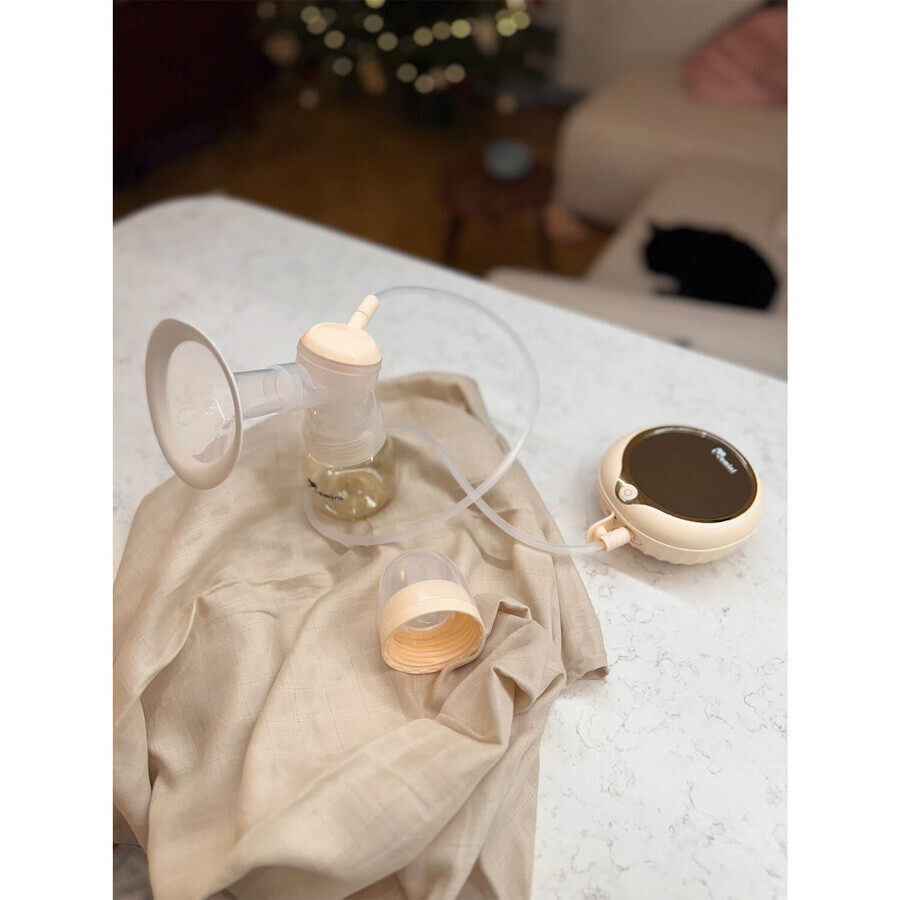 Momini MilkySilky, electronic breast pump, double, 4-phase