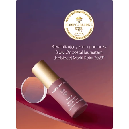 Health Labs Slow On, revitalisierende Augencreme, 15 ml ZERSTÖRTE VERPACKUNG
