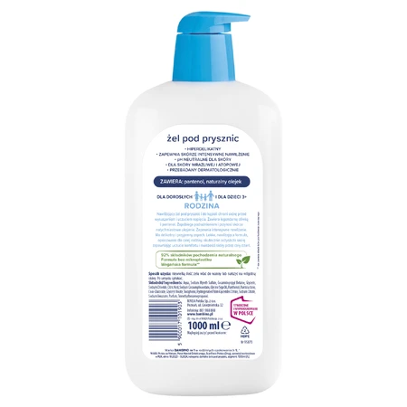Bambino Family, gel de ducha hidratante, 1l