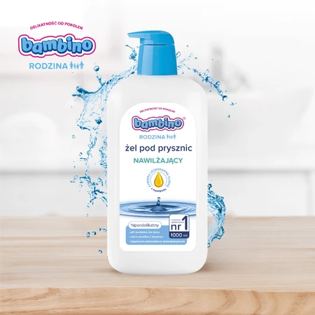 Bambino Family, gel de ducha hidratante, 1l