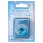 Testeo, waxed dental floss, menthol, 50 m