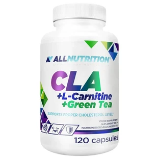 Allnutrition CLA + L-Carnitina + Té Verde, 120 cápsulas