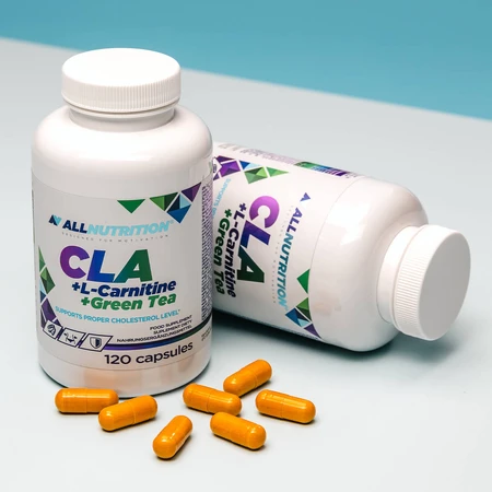 Allnutrition CLA + L-Carnitina + Té Verde, 120 cápsulas