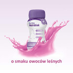 Set Nutridrink, preparato nutrizionale, gusto frutta di bosco, 12 x 125 ml + gusto fragola, 125 ml gratis