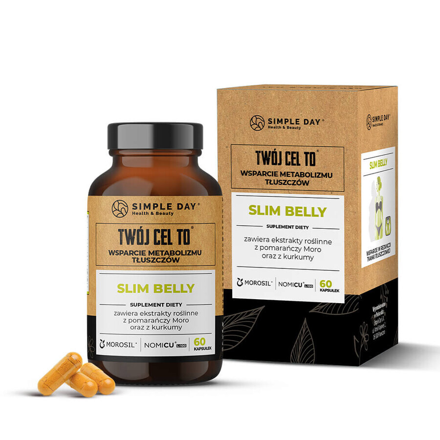 Simple Day Slim Belly, 60 capsule