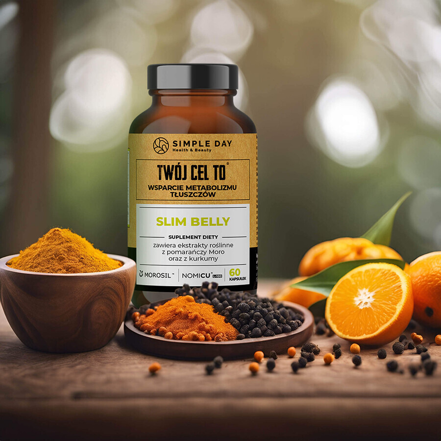 Simple Day Slim Belly, 60 capsule